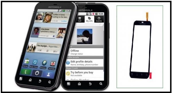 TROCA DE TOUCH (MOTOROLA DEFY MB525) COM GARANTIA